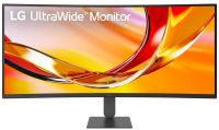 Монитор 34" LG UltraWide 34U620B-B 3440x1440 LED, 21:9, VA, 300cd, 4000:1, 5ms(GtG), 178/178, HDMI, DP, audio, 144Hz, curved 1800R, tilt, HAS, VESA, b