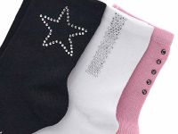 Носки, 3 пары для девочки