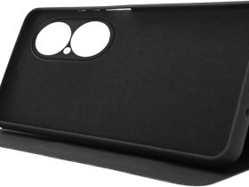 Чехол-книжка BoraSCO Smart Cover для Huawei Nova Y73 Чёрная