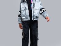 Куртка текстильная с полиуретановым покрытием для девочек (ветровка)