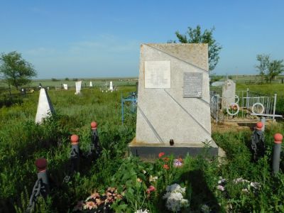 Братская могила советских воинов, погибших в период Сталинградской битвы