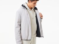 Мужская водоустойчивая ветровка Lacoste с капюшоном