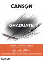 Альбом-склейка для набросков Canson "Graduate" А4 40 л 96 г