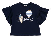 Фуфайка трикотажная для девочек (футболка)