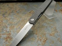 Нож складной Boker Plus LRF, сталь VG10 Satin Plain, рукоять карбон, 01BO079