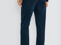 Прямые джинсы, Синий