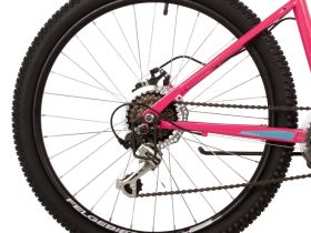 Подростковый велосипед Novatrack Jenny 24 Disc, год 2023, цвет Розовый, ростовка 12