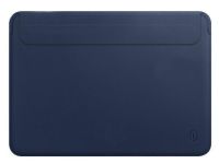 Чехол для ноутбука WIWU Skin New Pro II PU Leather Sleeve для Apple MacBook Pro 14.2" (синий)