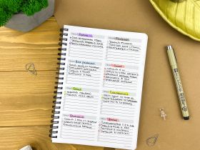 Планер неделя Remarklee "Кит" MyPPlanner А5