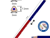 Карандаш разметочный ACMELIAE красно-синий