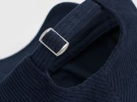 Вельветовая бейсболка, Синий