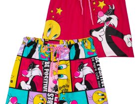 Шорты трикотажные для девочек, 2 шт в комплекте