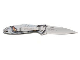 Полуавтоматический складной нож Kershaw Leek Hawk, сталь 14C28N, рукоять алюминий