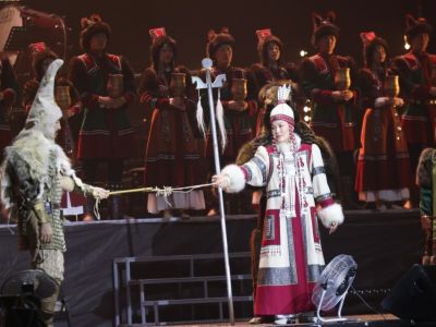 Музыкально-театрализованное представление «Так звучит Якутия» показали на культурном форуме