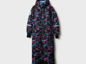 Комбинезон текстильный с полиуретановым покрытием для девочек