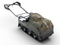 Мотобуксировщик BALTMOTORS Snowdog B420 Utility 2021 (реверс)