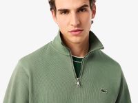 Мужская толстовка Lacoste на молнии с высоким воротом