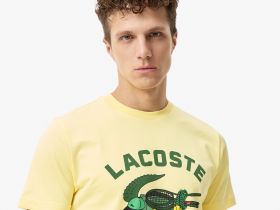 Мужская хлопковая футболка Lacoste