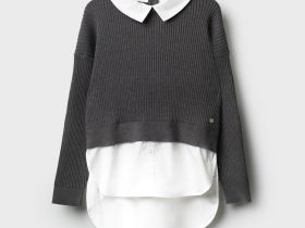 Джемпер трикотажный для девочек