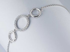 Браслет из белого золота э4712бр07163500