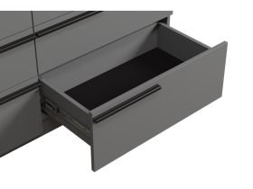 Комод Кимбол 210x70 Графитовый
