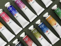 Акварель "Белые Ночи" в тубе 10 мл Лак оранжевый
