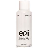 Пилинг-тоник с PHA для сияния кожи epii New Skin Toner Snow Mushroom & PHA