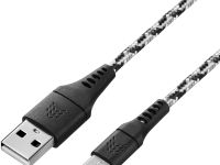 Кабель Rocket Contact USB / microUSB 1 м Чёрный/Белый