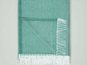 Плед Rossi, зеленый