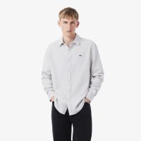 Мужская фланелевая рубашка Lacoste прямого кроя