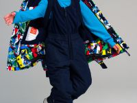 Куртка текстильная с полиуретановым покрытием для мальчиков