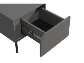 Тумба прикроватная Блест 40x40 Графитовый