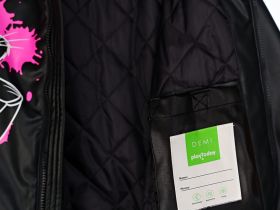 Куртка кожаная для девочек