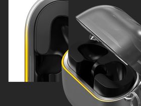 Чехол Araree Nukin для Galaxy Buds 3 / Buds 3 Pro, темно-серый