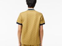 Мужское поло Lacoste Classic Fit с монограммой