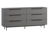 Комод Квелен 192x89 Графитовый