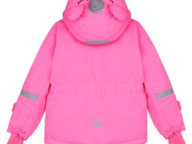 Куртка текстильная с полиуретановым покрытием для девочек