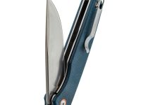 Складной нож Five Knives 19, сталь D2, рукоять микарта, синий