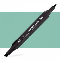Маркер спиртовой Сонет "TWIN Brush" Синий дельфин