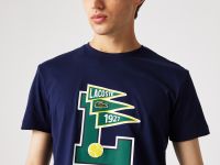 Мужская хлопковая Футболка Lacoste