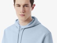 Мужское худи Lacoste классического кроя с флисом