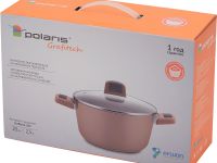 Кастрюля с крышкой Polaris Grafitech-20C Ø20 см (2,5 л)