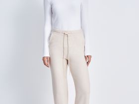 Вязаные брюки прямого силуэта