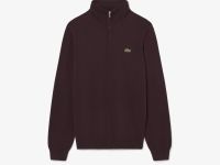 Мужской свитер Lacoste с высоким воротником и застежкой-молнией