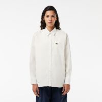 Женская хлопковая рубашка Lacoste