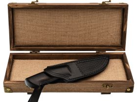 Шкатулка для ножа Милитари, сосна