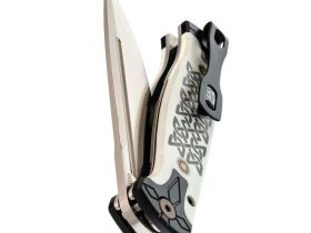 Складной нож Steelclaw Хорс-01 сталь VG-10, рукоять White G10