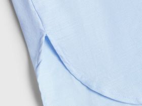 Рубашка из хлопка, Голубой