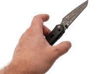 Складной нож Civivi Vision FG, сталь Damascus, рукоять микарта