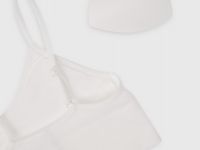 Полиамидный топ, Белый